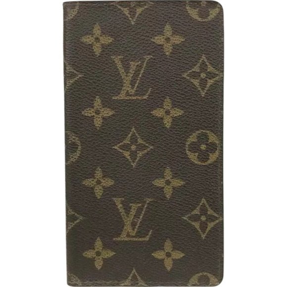950147BB (L1) Louis Vuitton Notebook Cover Agenda Brown Monogram - Picture 1 of 9